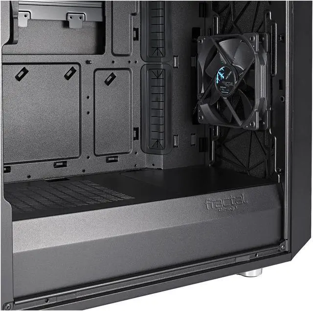 Alt view image 16 of 20 - Fractal Design Meshify C Black ATX High-Airflow Compact Mid Tower Computer Case