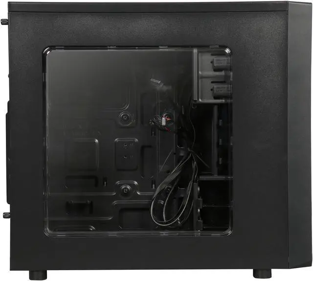 Alt view image 4 of 10 - Fractal Design Focus I Black Window OEM-CA-FOCUS-I-BK-W Black ATX Mid Tower Computer Case