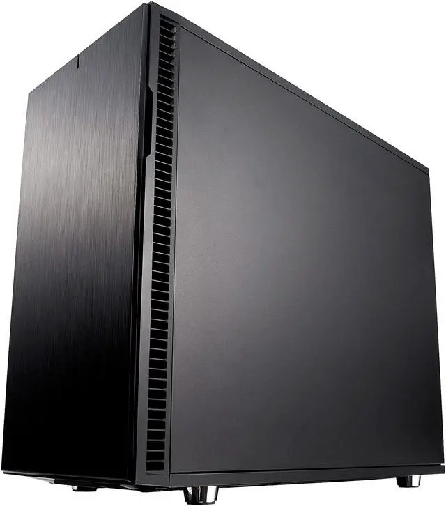Alt view image 3 of 20 - Fractal Design Define R6 USB-C Black Brushed Aluminum/Steel ATX Silent Modular Mid Tower Computer Case