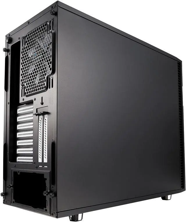 Alt view image 20 of 20 - Fractal Design Define R6 USB-C Black Brushed Aluminum/Steel ATX Silent Modular Mid Tower Computer Case