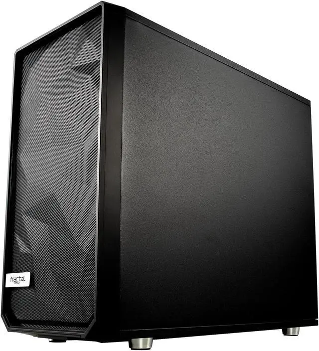 Alt view image 4 of 19 - Fractal Design Meshify S2 Black ATX Modular High-Airflow Dark Tint Tempered Glass Window Mid Tower Computer Case, FD-CA-MESH-S2-BKO-TG