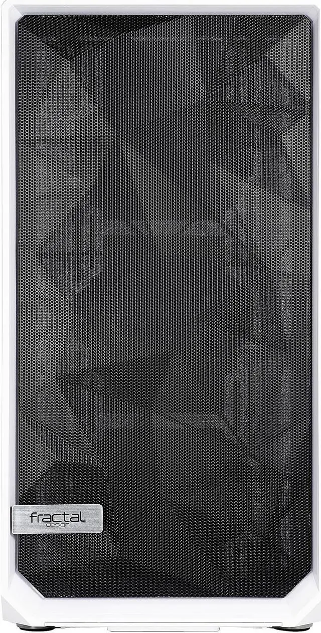 Alt view image 2 of 20 - Fractal Design Meshify S2 White ATX Modular High-Airflow Tempered Glass Window Mid Tower Computer Case