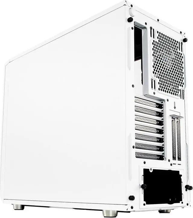Alt view image 13 of 20 - Fractal Design Meshify S2 White ATX Modular High-Airflow Tempered Glass Window Mid Tower Computer Case