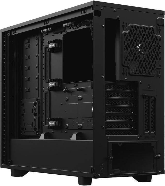 Alt view image 18 of 20 - Fractal Design Define 7 Black Brushed Aluminum / Steel E-ATX Silent Modular Mid Tower Computer Case