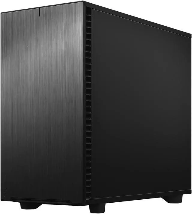 Alt view image 5 of 20 - Fractal Design Define 7 Black Brushed Aluminum / Steel E-ATX Silent Modular Tempered Glass Window Mid Tower Computer Case