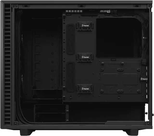 Alt view image 12 of 20 - Fractal Design Define 7 Gray Brushed Aluminum / Steel E-ATX Silent Modular Mid Tower Computer Case