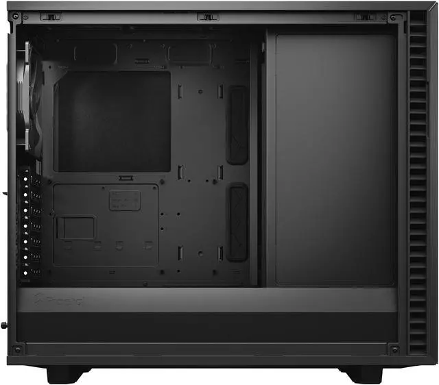 Alt view image 10 of 20 - Fractal Design Define 7 Gray Brushed Aluminum/Steel E-ATX Silent Modular Tempered Glass Window Mid Tower Computer Case