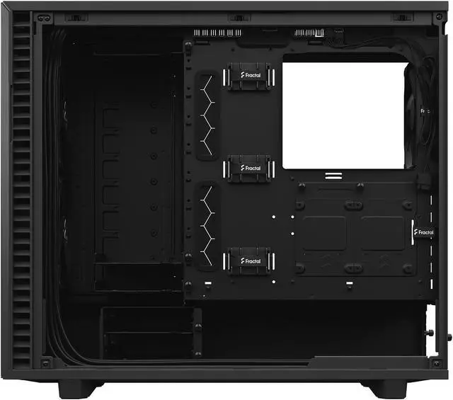Alt view image 11 of 20 - Fractal Design Define 7 Gray Brushed Aluminum/Steel E-ATX Silent Modular Tempered Glass Window Mid Tower Computer Case