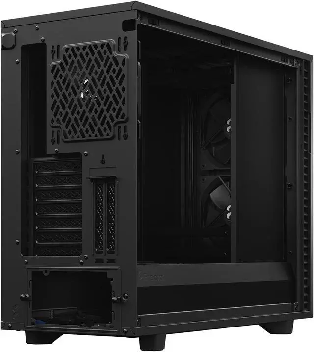 Alt view image 19 of 20 - Fractal Design Define 7 Gray Brushed Aluminum/Steel E-ATX Silent Modular Tempered Glass Window Mid Tower Computer Case