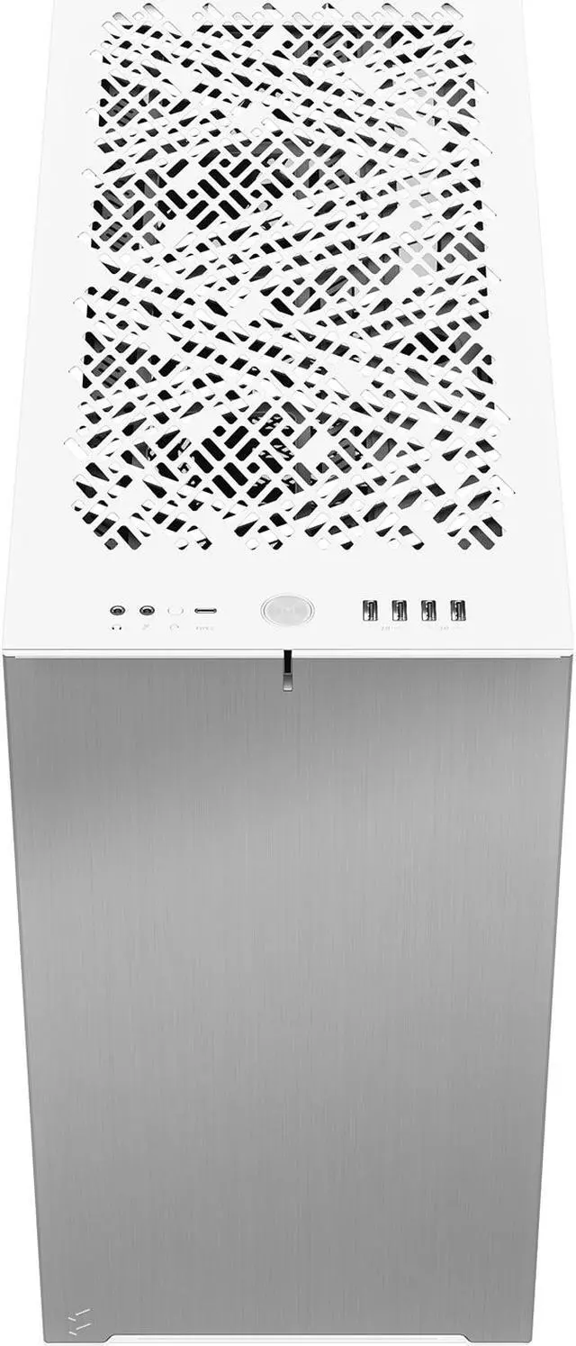 Alt view image 4 of 20 - Fractal Design Define 7 White Brushed Aluminum/Steel E-ATX Silent Modular Mid Tower Computer Case