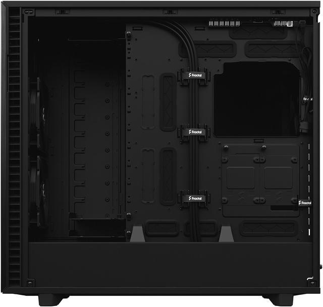 Alt view image 15 of 20 - Fractal Design Define 7 XL Black Brushed Aluminum / Steel E-ATX Silent Modular Full Tower Computer Case