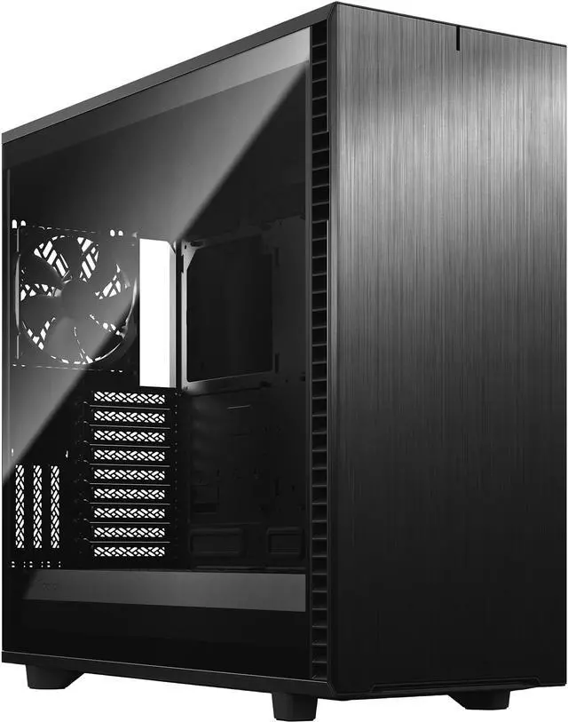 Main image of Fractal Design Define 7 XL Black Brushed Aluminum / Steel E-ATX Silent Modular Tempered Glass Window Full Tower Computer Case