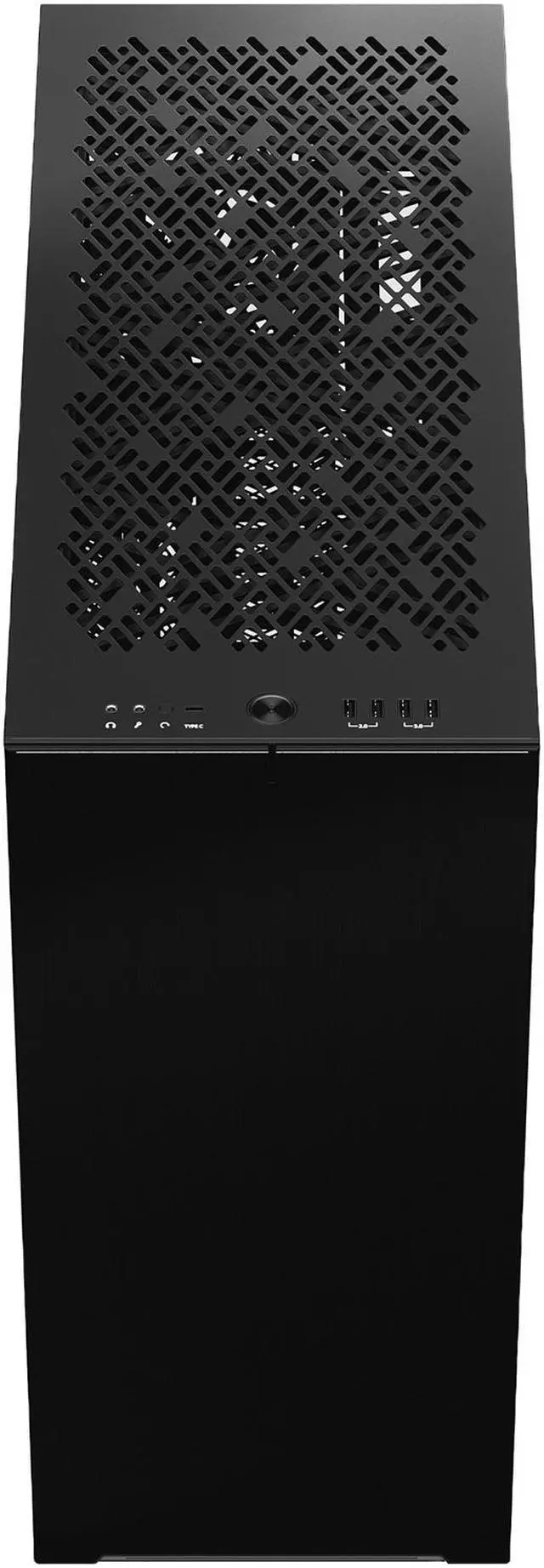 Alt view image 4 of 20 - Fractal Design Define 7 XL Black Brushed Aluminum / Steel E-ATX Silent Modular Tempered Glass Window Full Tower Computer Case