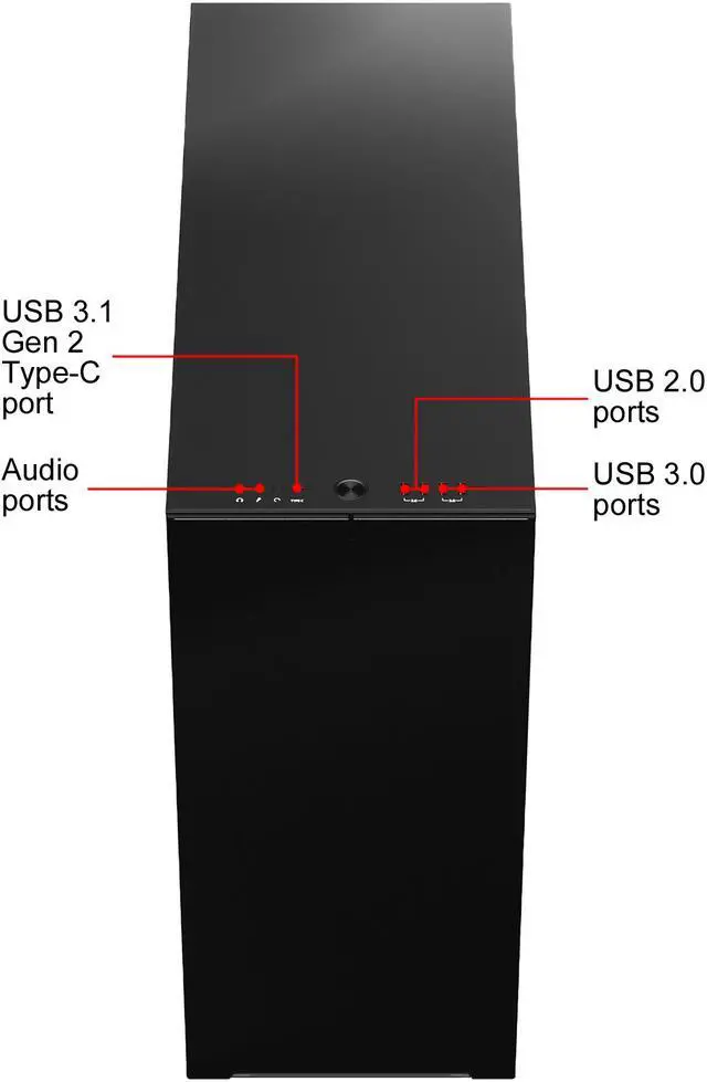 Alt view image 3 of 20 - Fractal Design Define 7 XL Black Brushed Aluminum / Steel E-ATX Silent Modular Tempered Glass Window Full Tower Computer Case