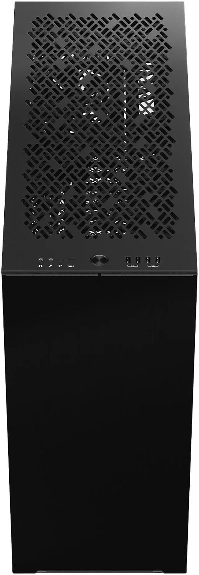 Alt view image 5 of 20 - Fractal Design Define 7 XL Black Brushed Aluminum / Steel E-ATX Silent Modular Dark Tinted Tempered Glass Window Full Tower Computer Case