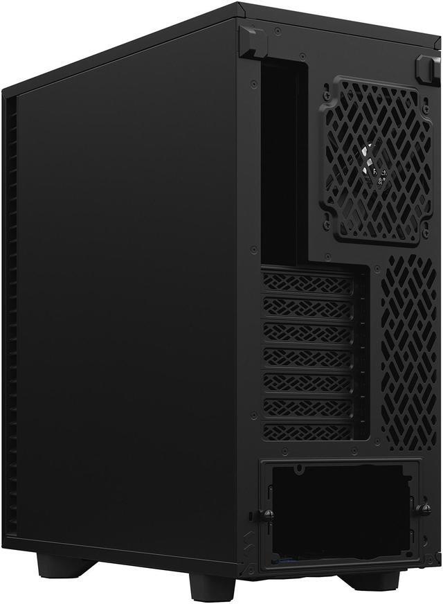 Alt view image 18 of 20 - Fractal Design Define 7 Compact Black Brushed Aluminum/Steel ATX Compact Silent Mid Tower Computer Case
