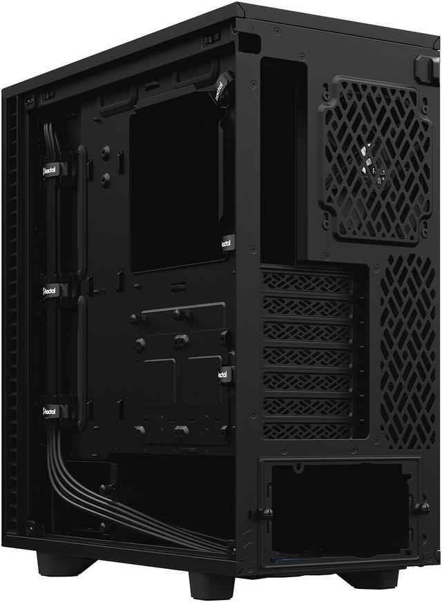 Alt view image 19 of 20 - Fractal Design Define 7 Compact Black Brushed Aluminum/Steel ATX Compact Silent Mid Tower Computer Case