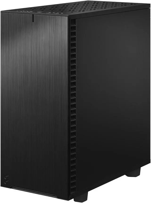 Alt view image 15 of 20 - Fractal Design Define 7 Compact Black Brushed Aluminum/Steel ATX Compact Silent Dark Tinted Tempered Glass Window Mid Tower Computer Case