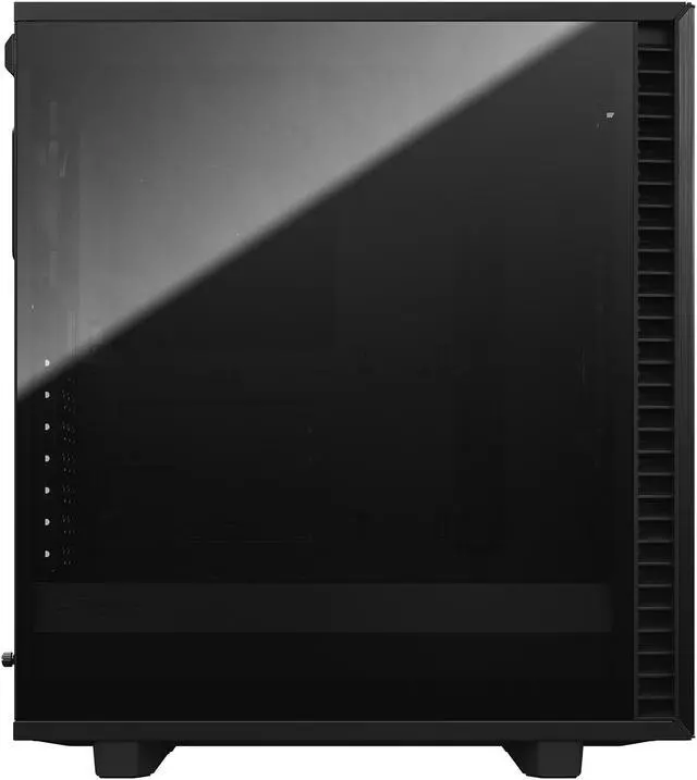 Open Box: Fractal Design Define 7 Compact Black Brushed Aluminum/Steel ...