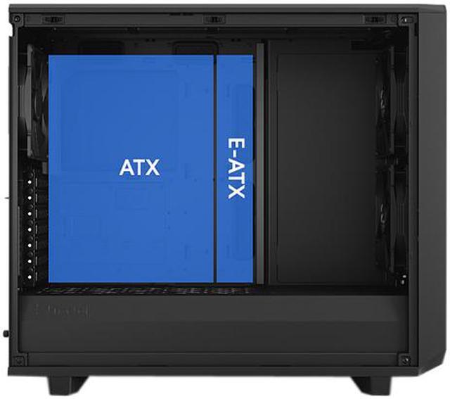 Alt view image 6 of 19 - Fractal Design Meshify 2 Black ATX Flexible Mid Tower Computer Case