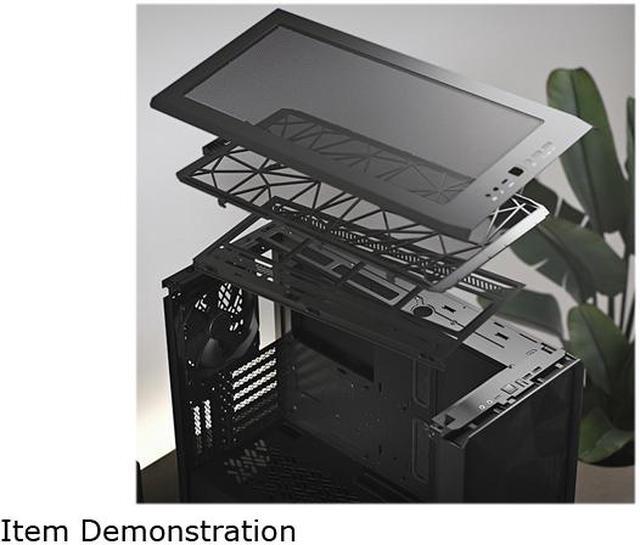 Alt view image 12 of 19 - Fractal Design Meshify 2 Black ATX Flexible Mid Tower Computer Case
