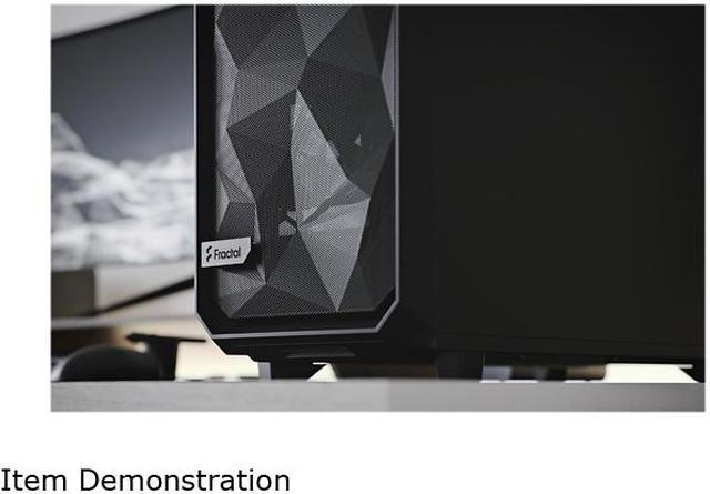Alt view image 17 of 20 - Fractal Design Meshify 2 Black ATX Flexible Light Tinted Tempered Glass Window Mid Tower Computer Case