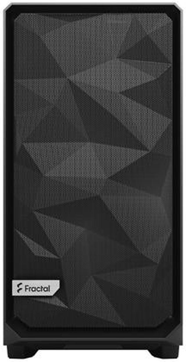 Alt view image 3 of 20 - Fractal Design Meshify 2 Black ATX Flexible Light Tinted Tempered Glass Window Mid Tower Computer Case