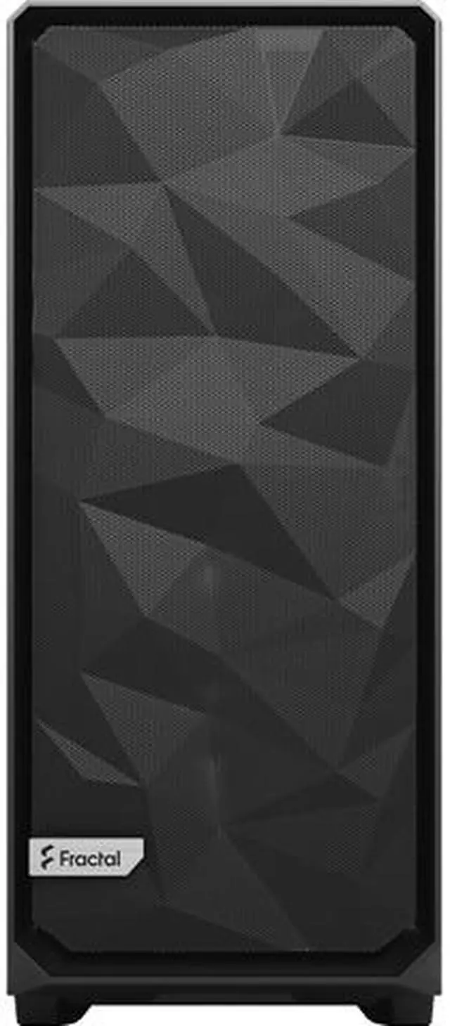 Alt view image 3 of 15 - Fractal Design Meshify 2 XL Black ATX Flexible Light Tinted Tempered Glass Window Full Tower Computer Case