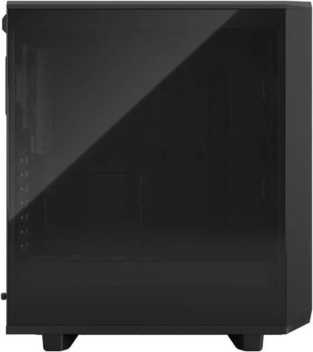 Alt view image 11 of 18 - Fractal Design Meshify 2 Compact Black ATX Flexible High-Airflow Light Tinted Tempered Glass Window Mid Tower Computer Case