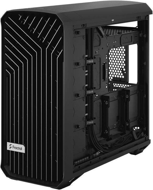 Alt view image 15 of 20 - Fractal Design Torrent Black E-ATX Tempered Glass Window High-Airflow Mid Tower Computer Case
