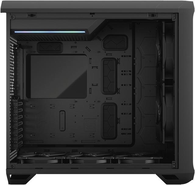 Alt view image 9 of 20 - Fractal Design Torrent Black E-ATX Tempered Glass Window High-Airflow Mid Tower Computer Case