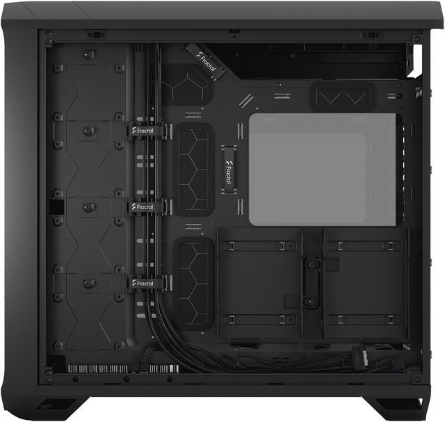 Alt view image 11 of 20 - Fractal Design Torrent Black E-ATX Tempered Glass Window High-Airflow Mid Tower Computer Case