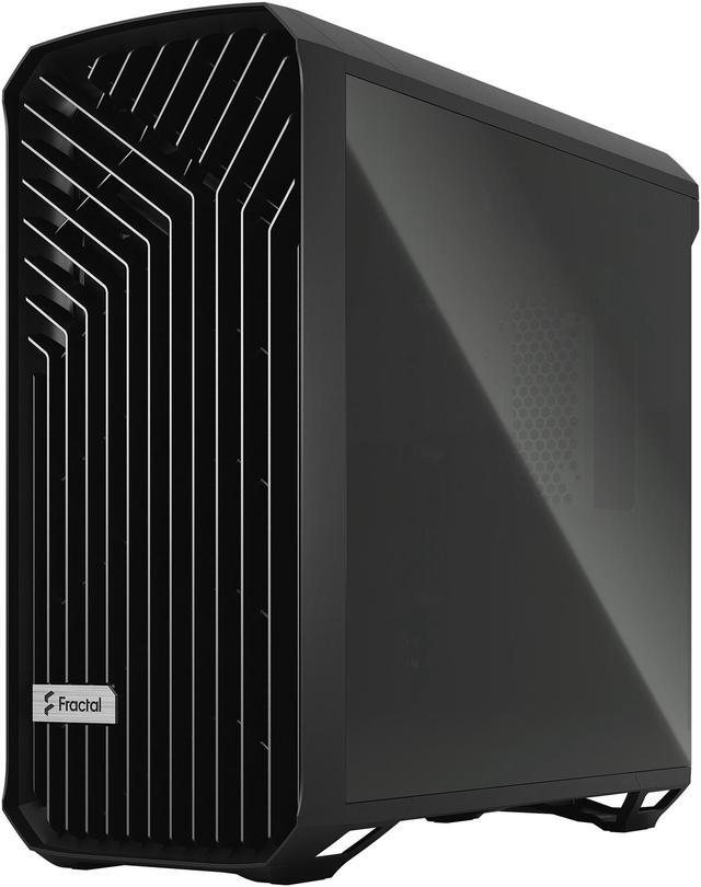 Alt view image 7 of 20 - Fractal Design Torrent Black E-ATX Tempered Glass Window High-Airflow Mid Tower Computer Case