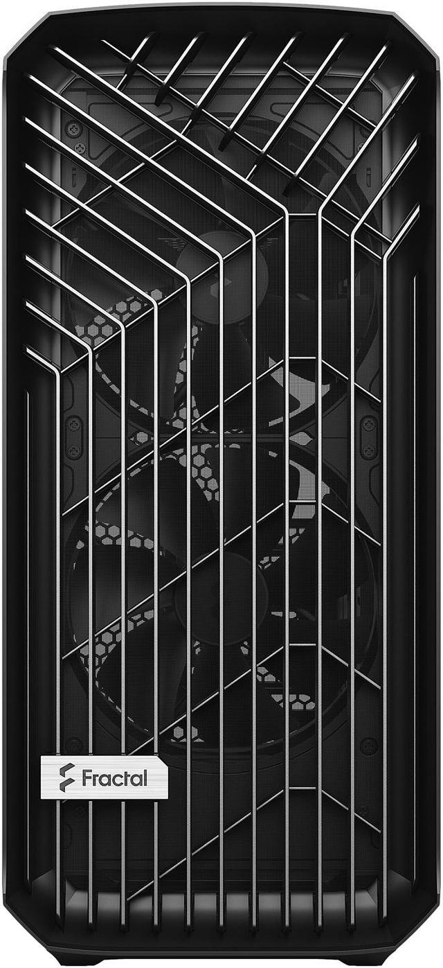 Alt view image 5 of 20 - Fractal Design Torrent Black E-ATX Tempered Glass Window High-Airflow Mid Tower Computer Case