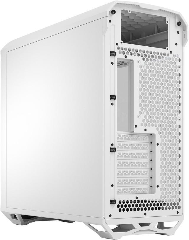 Alt view image 20 of 20 - Fractal Design Torrent White E-ATX Tempered Glass Window High-Airflow Mid Tower Computer Case