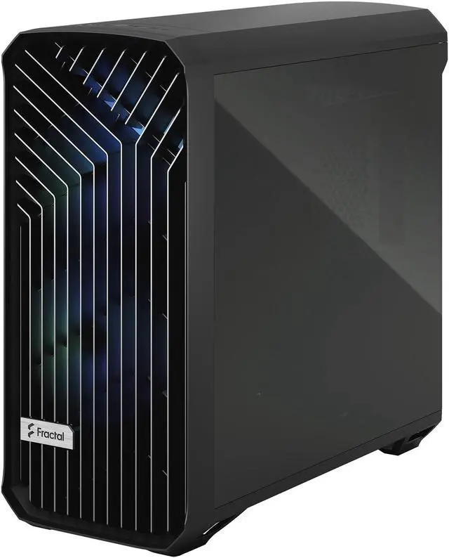 Alt view image 14 of 20 - Fractal Design Torrent RGB Black E-ATX Tempered Glass Window High-Airflow Mid Tower Computer Case