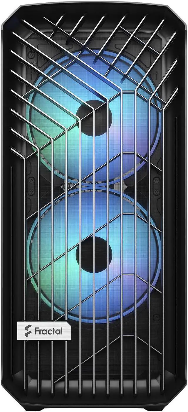 Alt view image 5 of 20 - Fractal Design Torrent RGB Black E-ATX Tempered Glass Window High-Airflow Mid Tower Computer Case