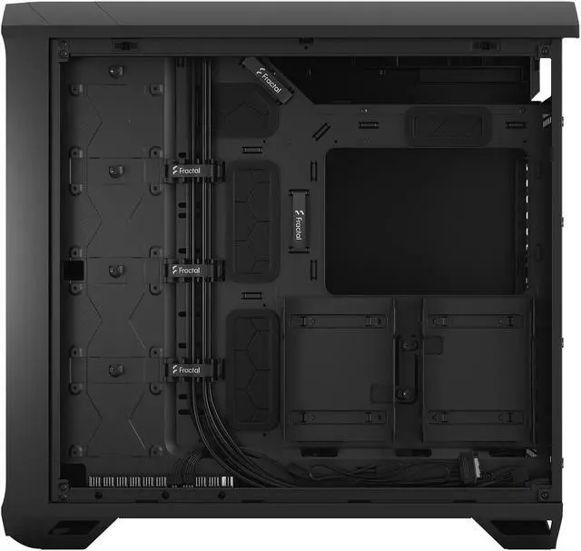 Alt view image 12 of 20 - Fractal Design Torrent E-ATX Black Solid High-Airflow Mid Tower Computer Case