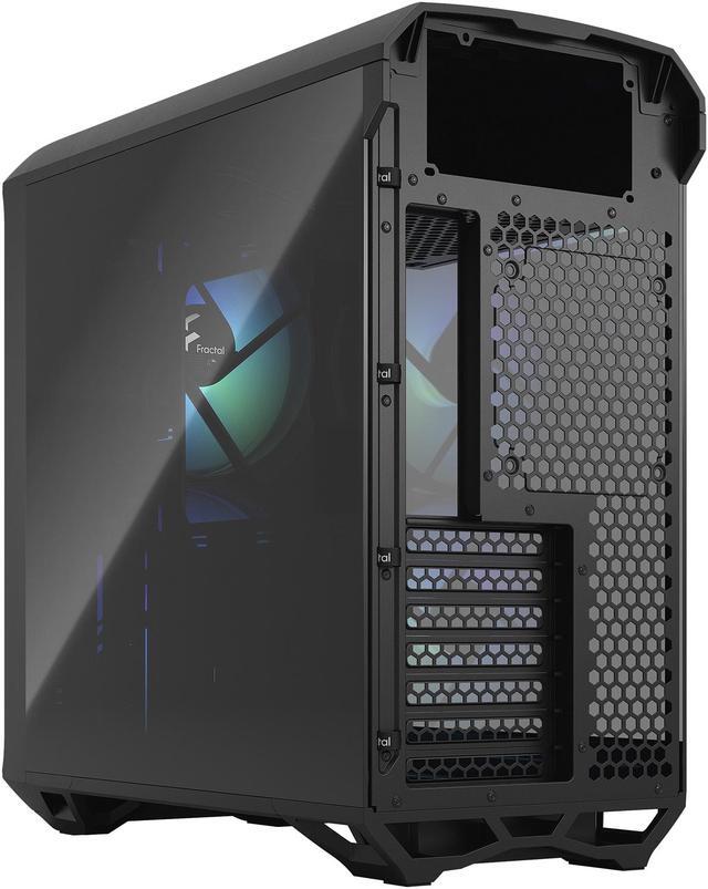 Alt view image 19 of 20 - Fractal Design Torrent Compact RGB Black TG Light Tempered Glass High-Airflow ATX Computer Case