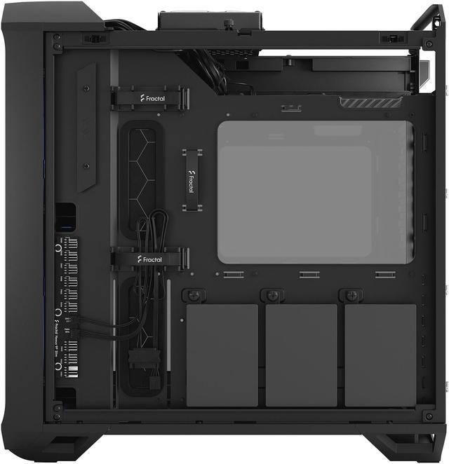 Alt view image 11 of 20 - Fractal Design Torrent Compact RGB Black TG Light Tempered Glass High-Airflow ATX Computer Case