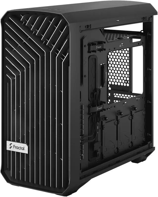 Alt view image 13 of 20 - Fractal Design Torrent Compact Black Steel ATX Mid Tower Computer Case ATX Power Supply