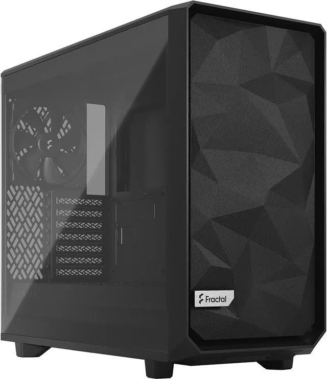 Main image of Fractal Design Meshify 2 Lite Black TG Light Tinted Tempered Glass Window ATX Mid Tower Computer Case