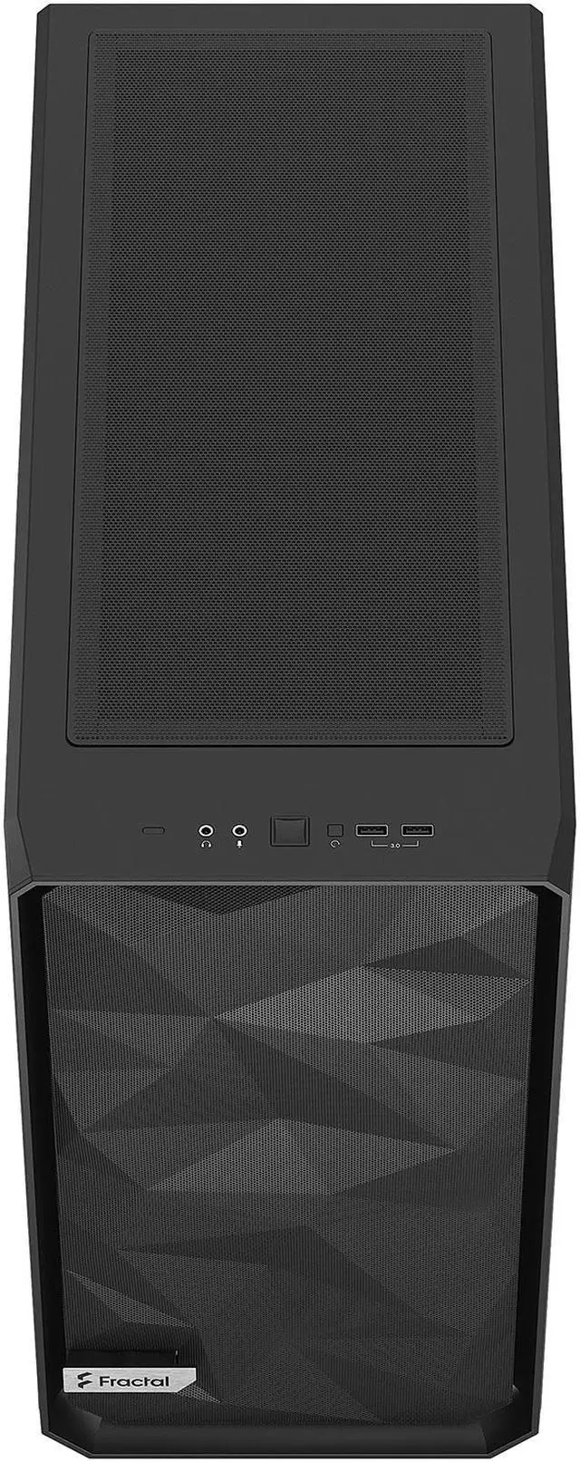 Alt view image 3 of 17 - Fractal Design Meshify 2 Lite Black TG Light Tinted Tempered Glass Window ATX Mid Tower Computer Case