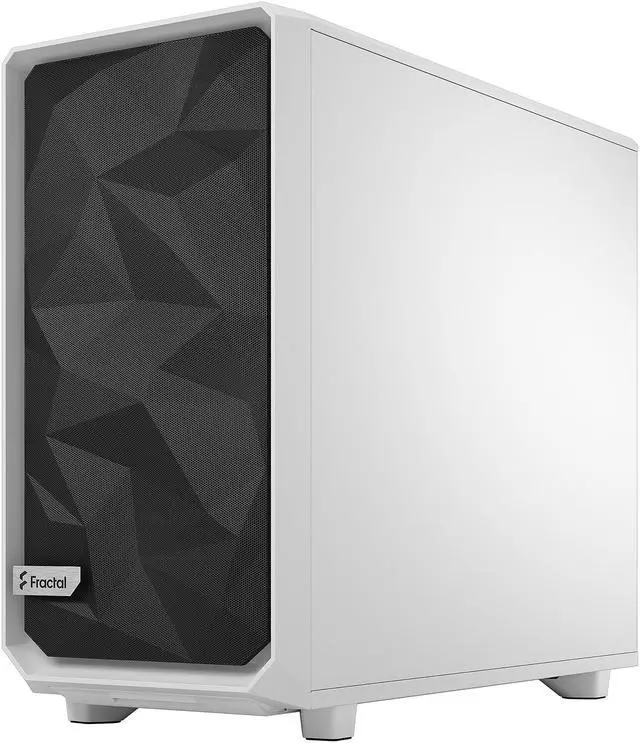 Alt view image 5 of 17 - Fractal Design Meshify 2 Lite White TG Clear Tinted Tempered Glass Window ATX Mid Tower Computer Case