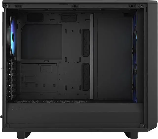 Alt view image 9 of 13 - Fractal Design Meshify 2 RGB Black TG Light Tinted Tempered Glass Window ATX Mid Tower Computer Case