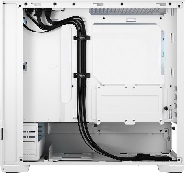 Alt view image 8 of 12 - Fractal Design Pop Mini Air RGB White TG mATX High-Airflow Clear Tempered Glass Window Tower Computer Case