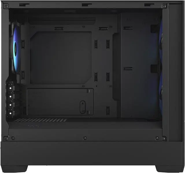 Alt view image 6 of 12 - Fractal Design Pop Mini Air RGB Black TG mATX High-Airflow Clear Tempered Glass Window Tower Computer Case