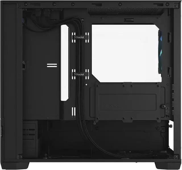 Alt view image 7 of 12 - Fractal Design Pop Mini Air RGB Black TG mATX High-Airflow Clear Tempered Glass Window Tower Computer Case