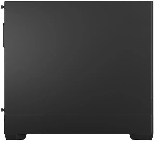 Alt view image 6 of 12 - Fractal Design Pop Mini Silent Black mATX Sound Damped Solid Panel Tower Computer Case