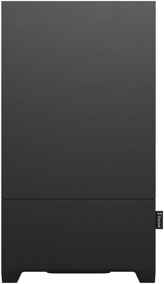 Alt view image 3 of 12 - Fractal Design Pop Mini Silent Black mATX Sound Damped Solid Panel Tower Computer Case